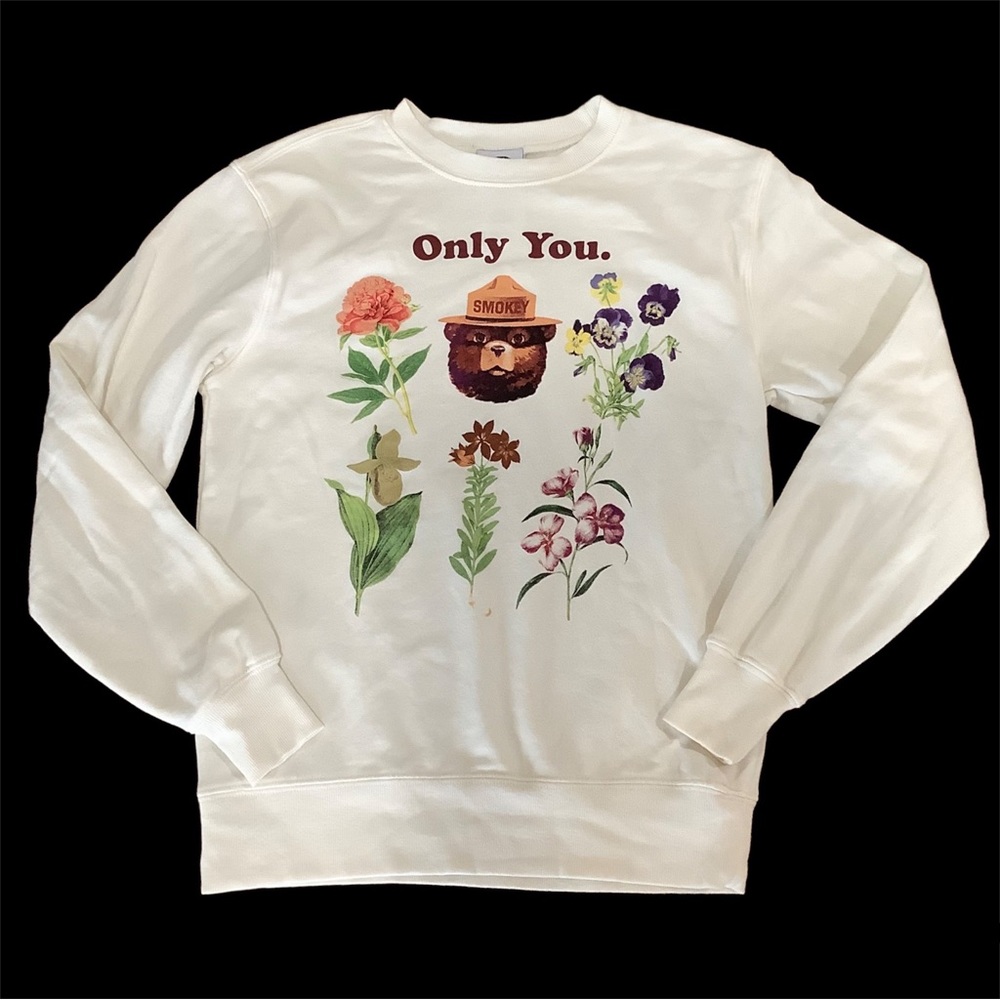 Smokey The Bear Crew Neck Sweat